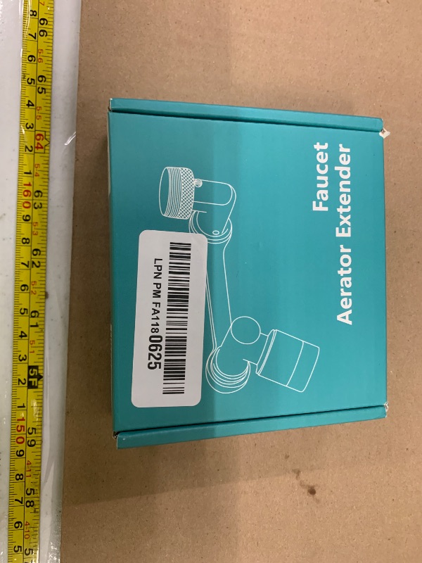 Photo 1 of 1080°Swivel Faucet Extender, Sink Water Faucet Aerator Extension in Brass, Swivel Robotic Arm Bathroom Faucet Extender, Kitchen Rotating Extension Filter with 2 Mode Splash