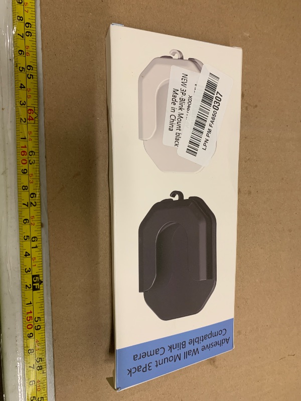Photo 1 of 3 Pack Blink Camera No Drill No Screws Wall Mount Bracket for Blink Mini /Mini 2 /Blink Outdoor 4 /Blink Indoor Camera, HBV Adhesive Mount