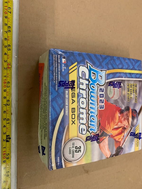 Photo 1 of 2023 Bowman Chrome Baseball Mega Box