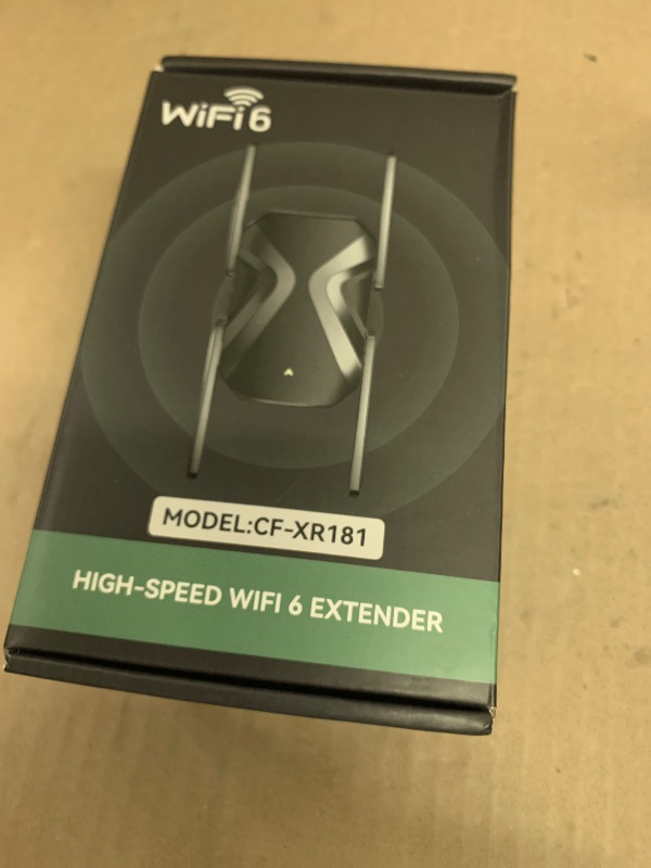 Photo 1 of 2026 WiFi Extender Signal Booster, 10X Faster WiFi 6 Extender, 18899 sq.ft. Internet Repeater for Home, Dual-Band Network Extender, Wireless Router Signal Amplifier w/Gigabit Ethernet Port, Easy Setup
