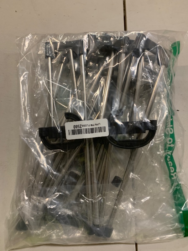 Photo 1 of 2 Pack Pants Hangers Space Saving Metal Closet Organizer, Anti-Slip Design, Clothes Pants Hangers, Storage for Jeans, Skirts, Scarf and Legging(Black)