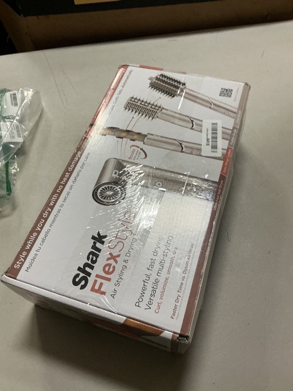Photo 1 of Shark HD430 FlexStyle Air Styling & Drying System, Powerful Hair Dryer Brush & Multi-Styler with Auto-Wrap Curlers, Paddle Brush, Oval Brush, Concentrator Attachment, Stone