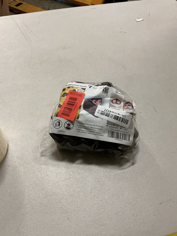 Photo 1 of 12 Pack Soft Corner Protector Baby Proofing Edge and Corner Guards, Table Corner Protectors for Furniture, Safety Pre-Taped Rubber Corner Covers for Fireplace, Stair, Cabinet (Brown)