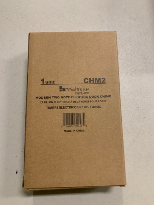Photo 1 of ?Newhouse Hardware CHM2 Door Chime, White