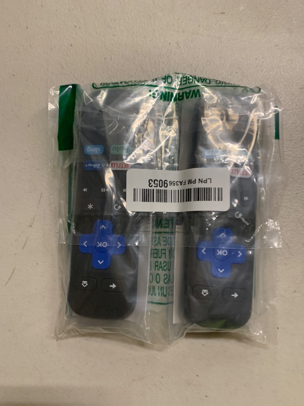Photo 1 of (2 Pack) Replacement Remote Control for Roku Express, for Roku Premiere, for Roku Box, for Roku Player, for Roku 1 2 3 4 -?NOT for Stick or TV?