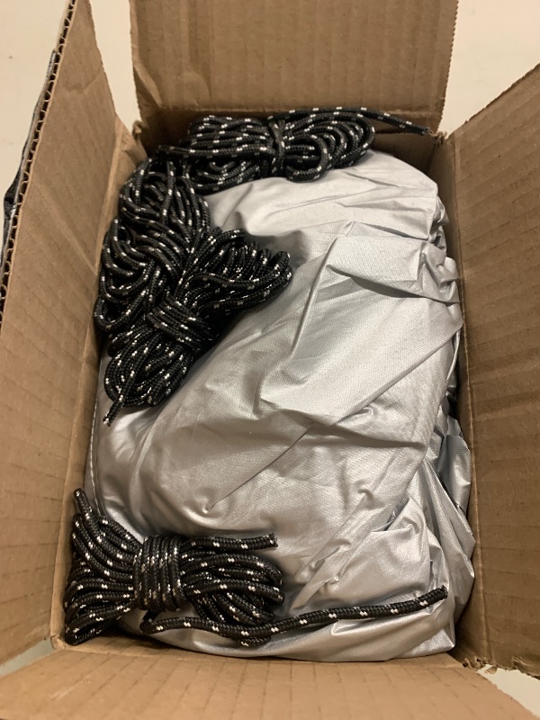 Photo 1 of 10×10 Canopy Replacement Top, Pop Up Canopy Replacement Tent Cover for Straight Leg Frame, Waterproof Canopy Top Cover for Garden Patio Camping (Top Only)(Silver White)