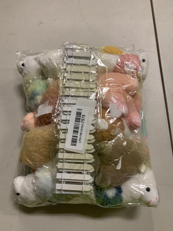 Photo 1 of 38 Pcs Adopt A Pet Llama Party Favor Set Include 12 Llama Plush Toys 12 Llama Foldable Party Boxes 12 Adoption Certificates 1 Adopt Signboard 1 Fence for Adopt A Llama Birthday Party Decorations