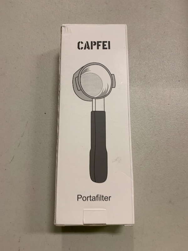 Photo 1 of 51mm Bottomless Portafilter 2 Ears for Delonghi ECP3420/BCO430/EC260 | Stainless Steel Filter Basket and ABS Handle