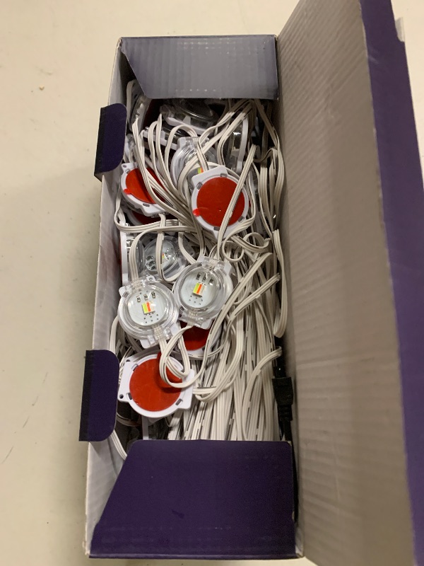 Photo 1 of 150FT Permanent Outdoor RGB Lights - Waterproof Smart LED Eaves Lights with App/Remote Control, Music Sync & DIY Scenes, Perfect for Christmas, Halloween, Parties & Daily Decor, Ideal for House Roof