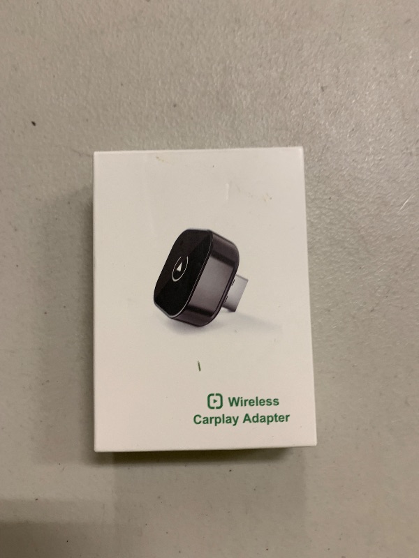 Photo 1 of 2025 Upgraded Wireless CarPlay Adapter& Android Auto Adapter, Mini&Stable CarPlay Wireless Dongle for iOS 10 Android 11 and Above(Black)