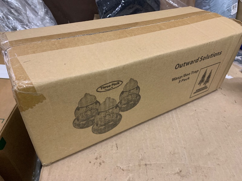 Photo 1 of 3 Pack Wasp Trap with no Seam on The Bottom - Eliminates Leaks