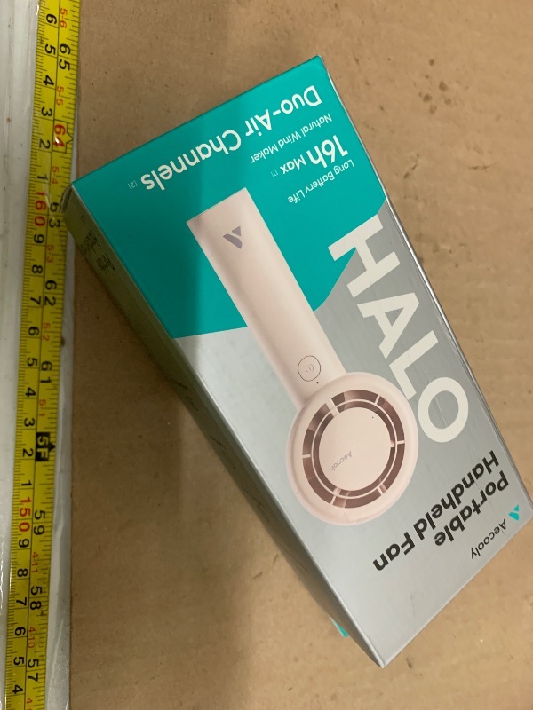 Photo 1 of Aecooly Portable Handheld Turbo Fan [16H Max Cooling Time], 5 Speeds USB Rechargeable Mini Personal Battery Operated Small Pocket Cooling Fan GIfts for Women, Travel, Home, Office, Beach, Lash -Pink