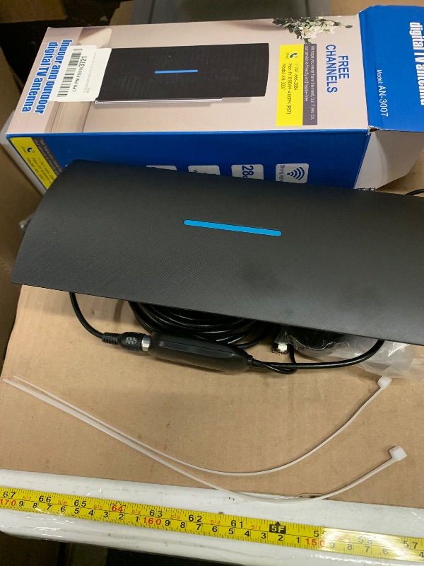 Photo 1 of 2800+ Miles Range TV Antenna,2025 Strongest Digital Antenna for Smart TV Indoor Outdoor with Amplifier, Upgraded 360° Reception HDTV Local Channels -Supports 8K, 4K, 1080P for All TVs -38FT Coax Cable