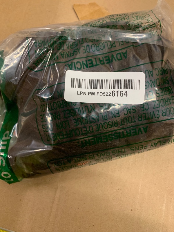 Photo 1 of 1pc. FELENDY Ponytail Extension, 15" Drawstring Ponytail Hair Extensions Wavy Curly Clip in Pony Tails Cute Hairpiece for Daily Use Synthetic Medium Brown