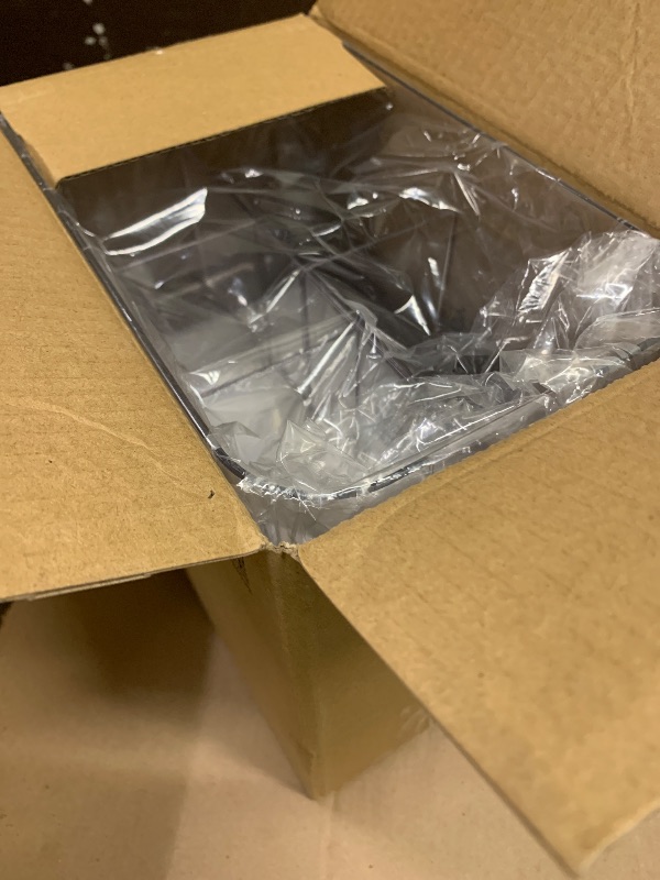 Photo 1 of 2 Pack, 5-Compartment Clear Plastic Bin - Divided Art Supplies, Cosmetic Makeup Caddy Organizer - Multiuse Storage Container for Vanity, Bathroom, Kitchen, Office, Craft, Shower, Cleaning Items