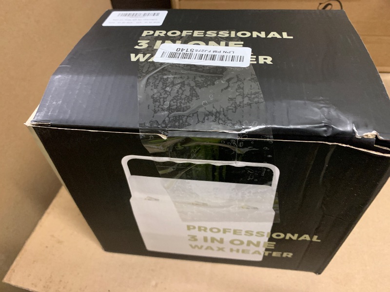 Photo 1 of 3 IN 1 Roll On Wax Kit, Waxing Kit for Hair Removal, Triple Roll-On Wax Warmer with 3 Honey Wax Cartridge Wax Roller Refill for Legs Arms and Underarm, Upgrade Heating System-Just 13 Mins Fast