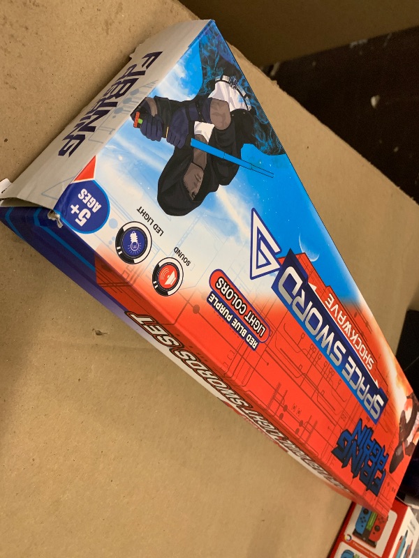 Photo 1 of 2-In-1 Swords Dual Saber(3 Color Changing Led), Fx Sound (Motion Sensitive) and Telescopic Handle for Galaxy War Fighter Warriors, Halloween Party Kid Gift, Christmas Birthday Present