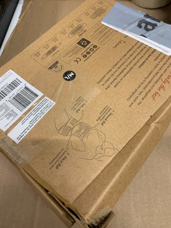 Photo 1 of 3 in 1 Postpartum Belly Support Recovery Wrap – Postpartum Belly Band, After Birth Brace, Slimming Girdles, Body Shaper Waist Shapewear, Post Surgery Pregnancy Belly Support Band (Midnight Black, M/L)