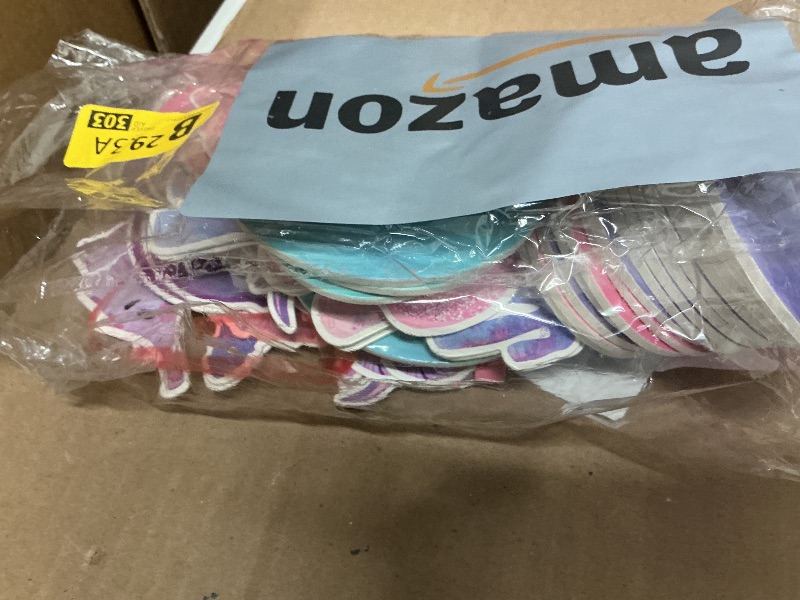 Photo 1 of 24 Pcs Mermaid Birthday Decorations Little Mermaid Table Centerpiece Under the Sea Centerpiece Ocean Theme Table Ornaments for Girl Baby Shower Ocean Theme Birthday Party Supplies DIY Decor