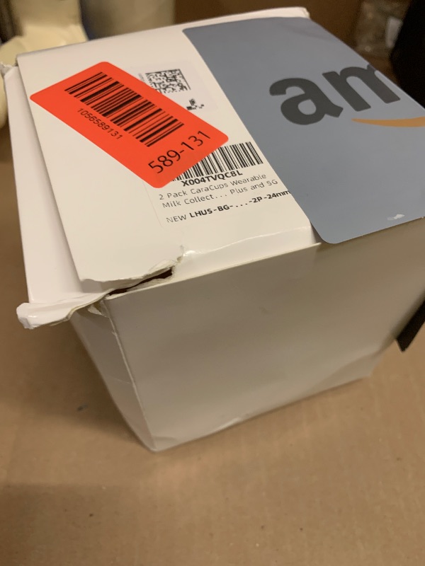 Photo 1 of 24mm CaraCups Wearable Milk Collection, Hands-Free Collection Cups Compatible with Spectra S1/S2/9 Plus/SG, Fit for Medela/Lansinoh/Zomee, 99.9% Separable Electric Breast Pumps, 2PC