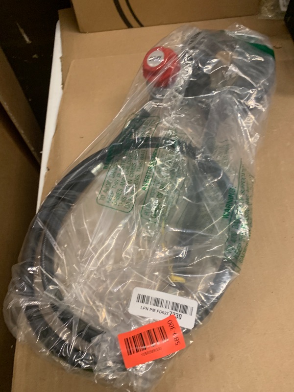 Photo 1 of ????? 10 Jets Homemade Cast Iron Burner Assembly Flame Control System 41000 BTU with High Pressure Regulator with Hose DIY Forge Pizza Oven Turkey Fryer Accessories