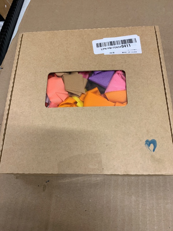 Photo 1 of 40Pcs 3 inch Hair Bows for Girls Grosgrain Ribbon Toddler Back to School Hair Accessories with Alligator Clips for Baby Girls Kids in Pairs