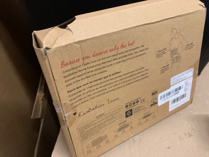 Photo 1 of 3 in 1 Postpartum Support Recovery Wrap - Belly Band, After Birth Brace, Slimming Girdles, Body Shaper Waist Shapewear, Post Surgery Pregnancy Support Band (Dusty Plum, M/L)