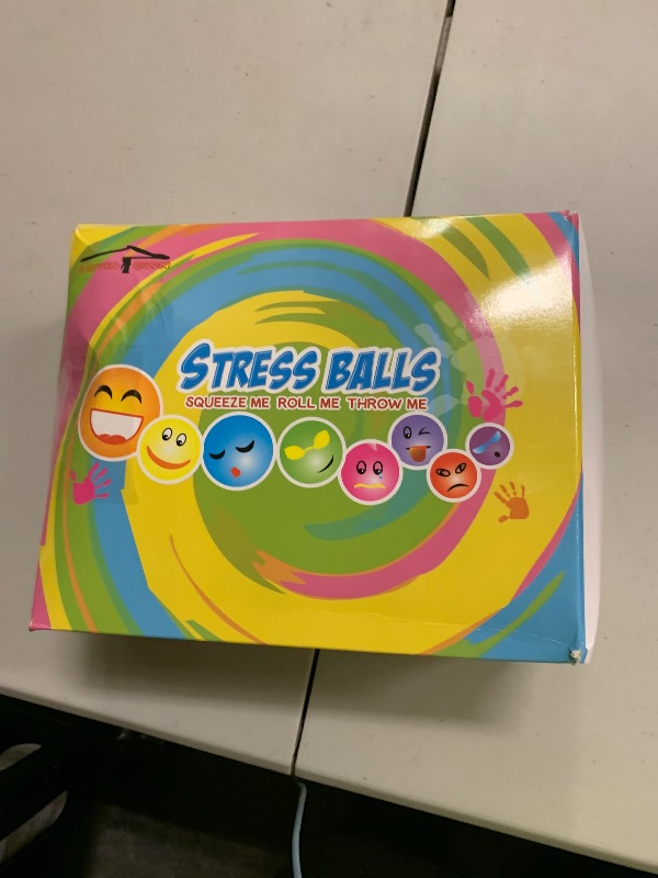 Photo 1 of LovesTown 40PCS Stress Balls Bulk, 2 Inch Sensory Toys for Kids Squishies Fidget Toys Stress Relief Gifts for Coworker Classroom Prize Party Supplies Goodie Bag Stuffer