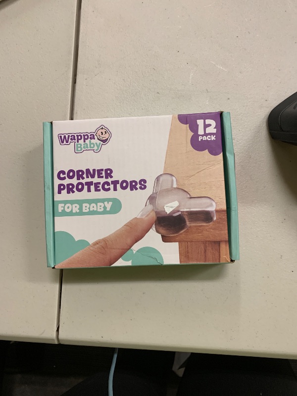 Photo 1 of Corner Protectors for Baby (12 Pack) - Patented - New & Improved Edge Protector for Baby – Transparent Corner Protectors - Baby Safety Products to Baby Proof Corners and Edges