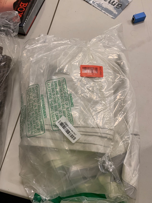 Photo 1 of 100% Blackout Shield Linen Blackout Curtains for Bedroom 72 Inches Long, Back Tab/Rod Pocket Living Room Drapes, Thermal Insulated Blackout Curtains 2 Panels Set, 50" W x 72" L, Light Cream