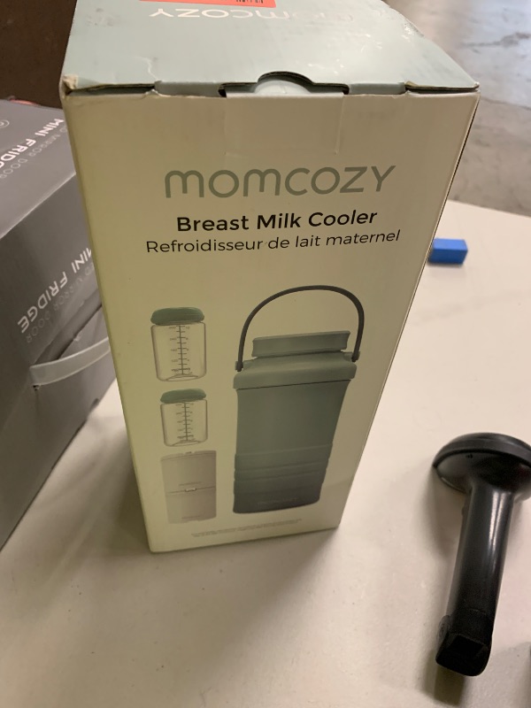 Photo 1 of Momcozy 22oz Portable Breast Milk Cooler for Outdoor, Life Saver with 360° Total Cooling for 24 Hours, Larger Capacity Travel Breastmilk Chiller with 2pcs Baby Bottles for Breastmilk Storage, Cream