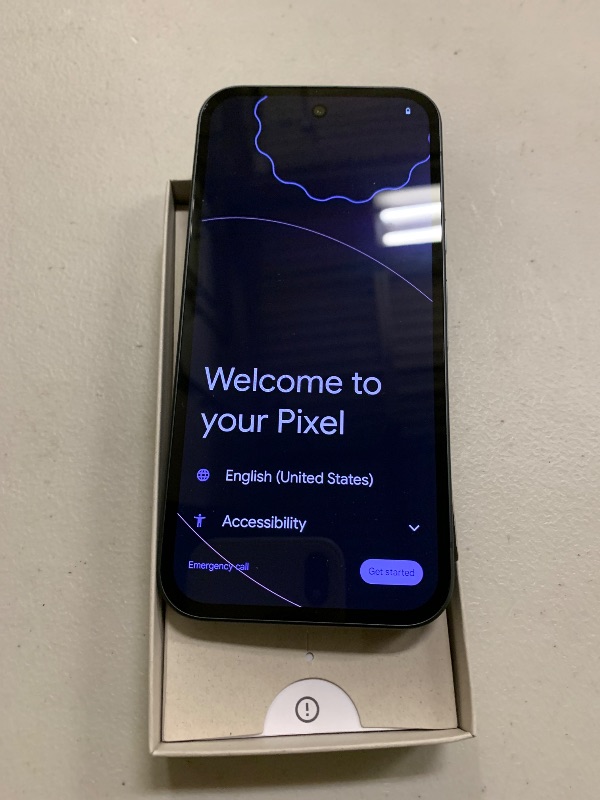 Photo 1 of Google Pixel 9a with Gemini - Unlocked Android Smartphone with Incredible Camera and AI Photo Editing, All-Day Battery, and Powerful Security - Obsidian - 256 GB