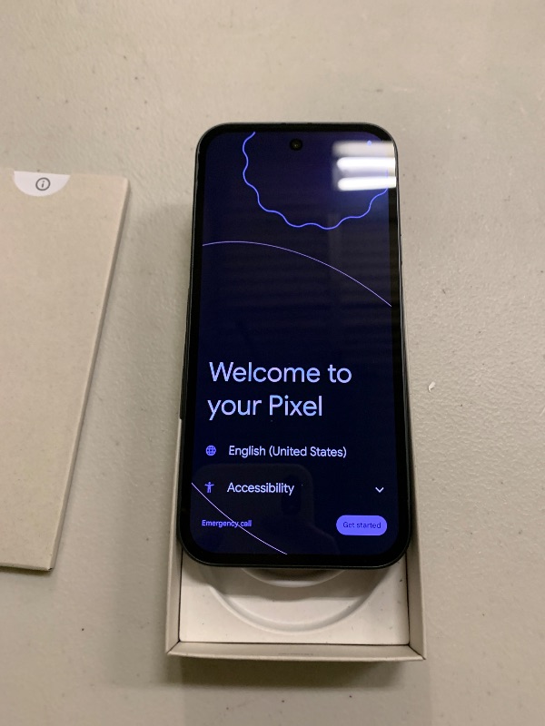 Photo 1 of Google Pixel 9a with Gemini - Unlocked Android Smartphone with Incredible Camera and AI Photo Editing, All-Day Battery, and Powerful Security - Obsidian - 256 GB