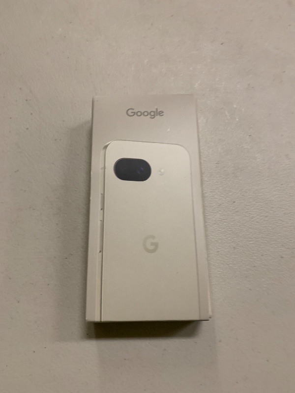 Photo 1 of Google Pixel 9a with Gemini - Unlocked Android Smartphone with Incredible Camera and AI Photo Editing, All-Day Battery, and Powerful Security - Porcelain - 128 GB