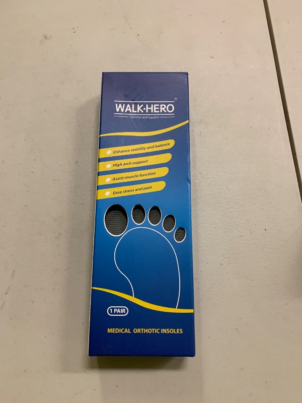 Photo 1 of Plantar Fasciitis Feet Insoles Arch Supports Orthotics Inserts Relieve Flat Feet, High Arch (Mens 5-5 1/2 | Womens 7-7 1/2)