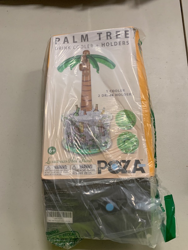 Photo 1 of CoTa Global Inflatable Palm Tree Cooler and Drink Holders for Pool - Giant Palm Tree Cooler with 2 Inflatable Blow Up Party Drink Holders, Cool Inflatable Pool Party, Beach Party Decorations - 3 Pack