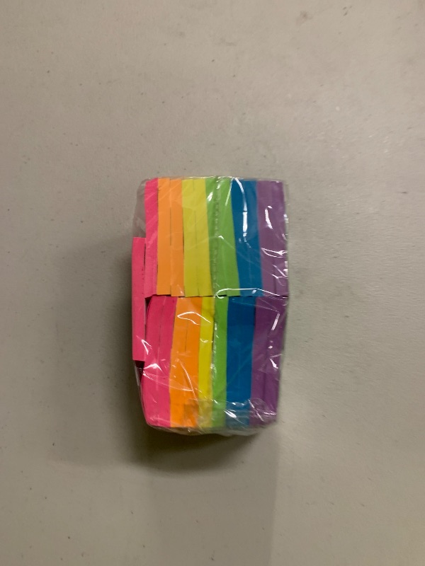 Photo 1 of (24 Pack) Sticky Notes 3x3 in Post Bright Stickies Colorful Super Sticking Power Memo Pads, Strong Adhesive, 74 Sheets/pad