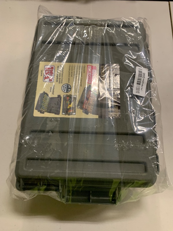 Photo 1 of MTM ACR4-18 Ammo Crate Utility Box-Carry up to 65lbs of gear-Stackable design, double padlock for security - Water-resistant O-ring seal - Army Green