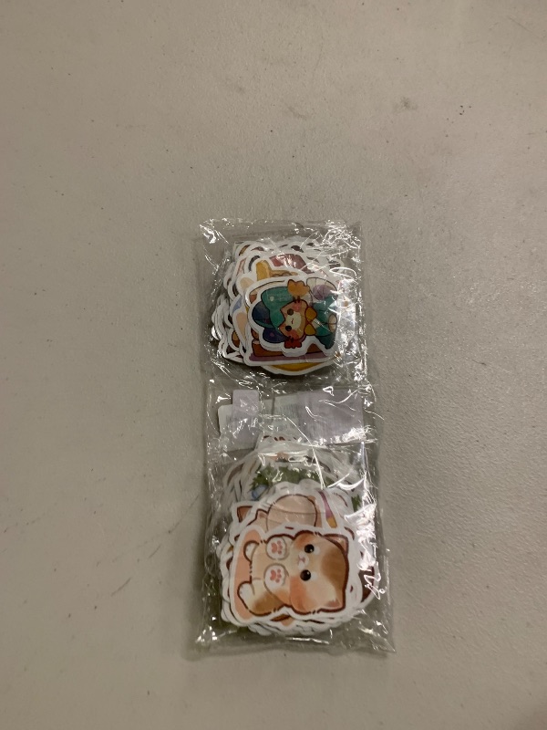 Photo 1 of 150 Pcs Cute Cat Stickers for Water Bottles, Funny Kitten Stickers, Gift for Kids Teen Birthday Party, Kawaii Cartoon Decal Pack, Waterproof for Laptop,Phone,Skateboard,Bicycle