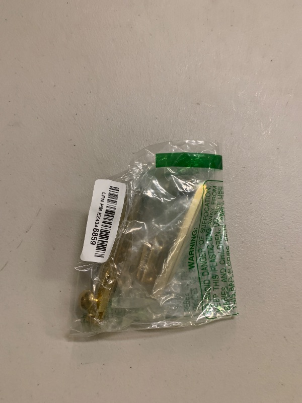 Photo 1 of QCAA Heavy Duty Solid Brass Concealed Surface Bolt, 4", Polish Brass,(2 Pack), Made in Taiwan