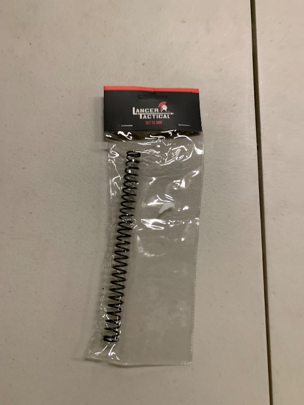 Photo 1 of Lancer Tactical M150 Compression Spring Stainless Steel Silver-Stainless Steel Extension Spring - for Shop Home Repairs, DIY Projects, Silver Tone