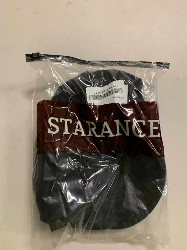 Photo 1 of STARANCE 2 Pack Newsboy Hats for Men Wool Blend Ivy Driving Flat Cap (Black/Dark Grey)