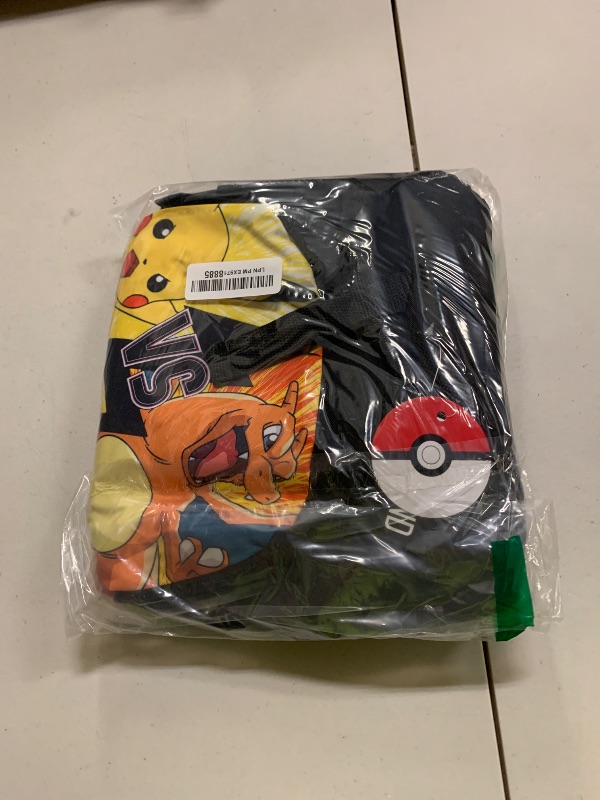 Photo 1 of Pokemon Backpack Set 4 Pcs for Kids with Backpack Water Bottle Pencil Case Lunch Bag or Wallet Anime School Supplies Gifts (Black/Multi)