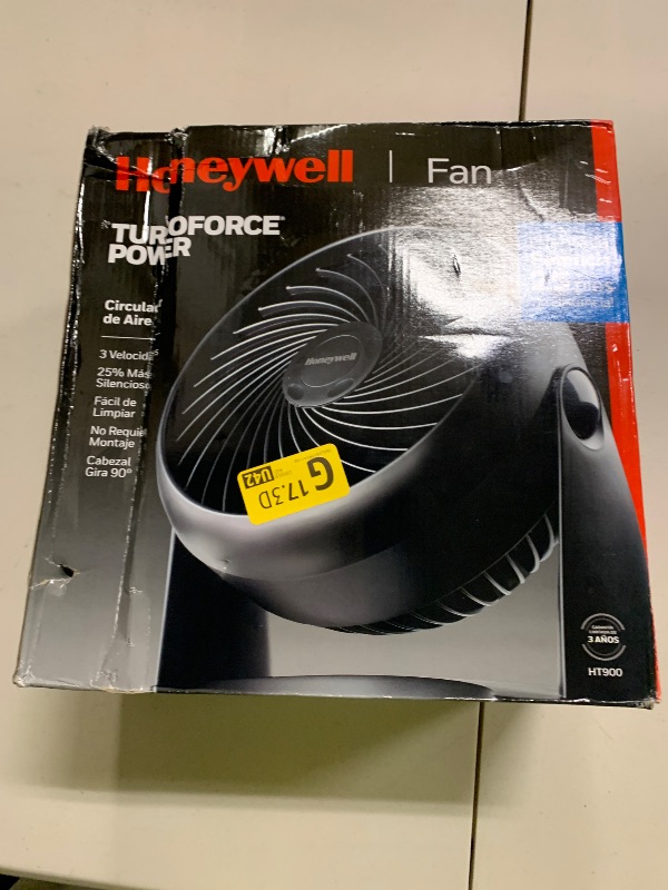 Photo 1 of Honeywell Turboforce Fan, Ht-900, 11 inch