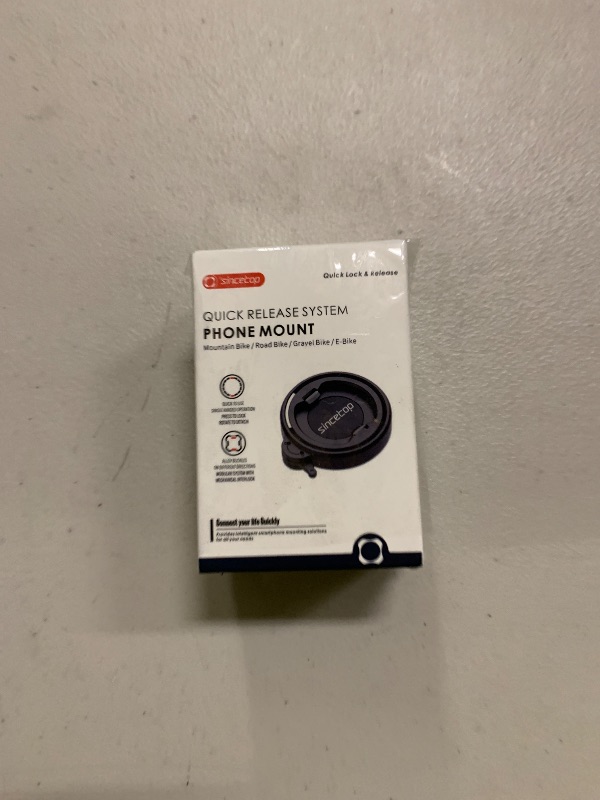 Photo 1 of sincetop Car Phone Mount with Instant Quick Release Series Q[Quad] - 360° Adjustable Dashboard Phone Holder, One-Second Detach, Compatible with iPhone/Samsung