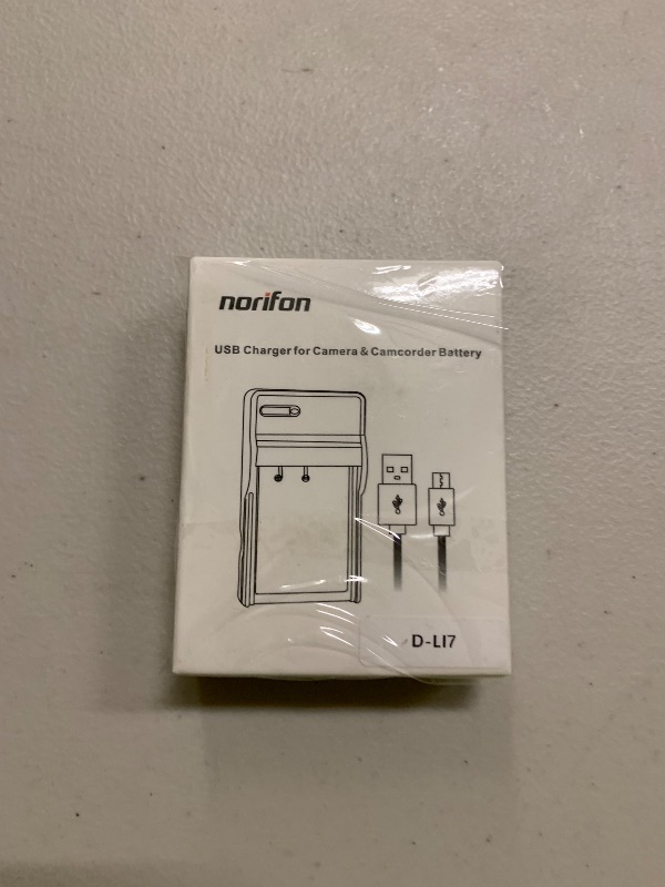 Photo 1 of Norifon D-LI7 USB Charger for Pentax Optio 450, 550, 555, 750, 750Z, MX, MX4 Camera and More
