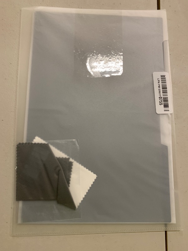 Photo 1 of Peslv Magnetic Laptop Privacy Screen 14 inch for 16:10 Computer Monitor, 14" Removable Anti Glare Protector Blue Light Filter Shield Compatible with Lenovo Hp Dell Acer Asus Thinkpad Envy Xps