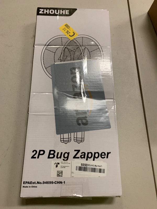 Photo 1 of 2 Pack Electric Fly Swatter, Handheld Bug Zapper Racket for Outdoor & Indoor, Mosquito Zapper Racket Battery Powered Tennis Mosquito Rackets for Insect