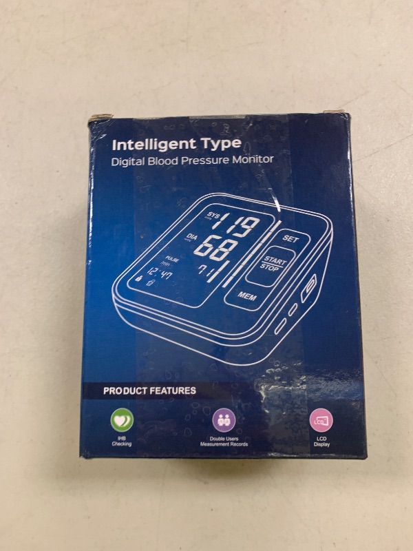 Photo 1 of Blood Pressure Monitors for Home Use Upper Arm, Accurate Cuff 8.7”-15.7” Monitor with Large Backlight Display 2 Users 240 Sets Memory & HR Detection, Digital BP Machine with Carrying Case