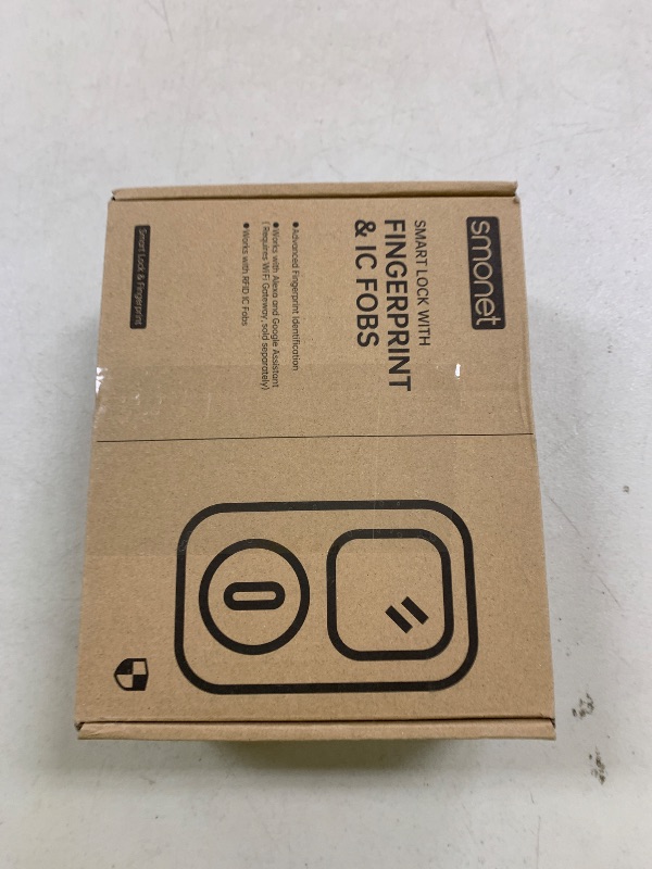Photo 1 of SMONET Smart Lock,Fingerprint Gold Keyless Entry Door Lock,7-in-1 Smart Deadbolt with App Control,Electronic Touchscreen Keypad Biometric Smart Locks for Front Door,Easy to Install